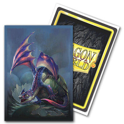 Huey Baby Dragon Brushed Art - 63.5x88 Sleeves - Box 100 Dragon Shield