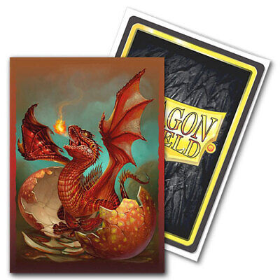 Sparky Baby Dragon Brushed Art - 63.5x88 Sleeves - Box 100 Dragon Shield
