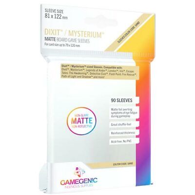 Matte Dixit/Mysterium Board Game Sleeves (81mm x 122mm) (90 Sleeves Per Pack) - Gamegenic