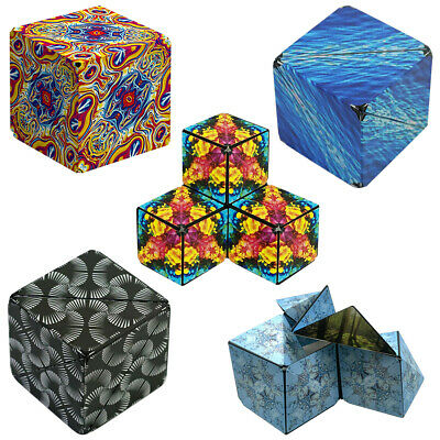 3D Changable Magnetic Magic Cube Asst