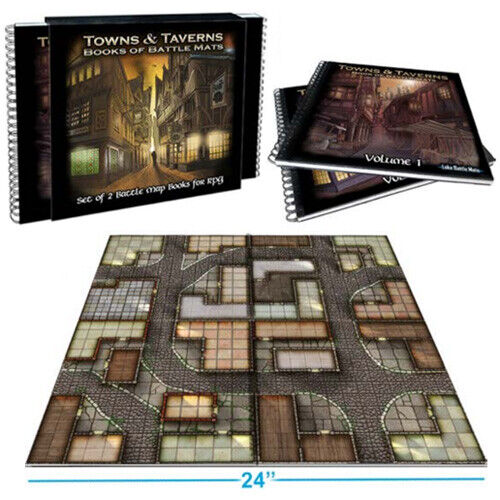 Big Book of Battle Mats Towns & Taverns