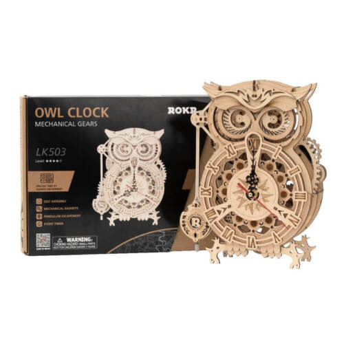 OWL CLOCK - MECHANICAL MODELS - ROBOTIME