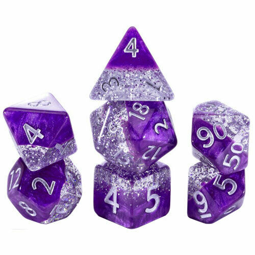 Halfsies Dice Purple