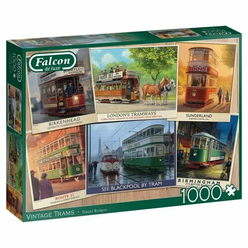 Vintage Trams 1000pc