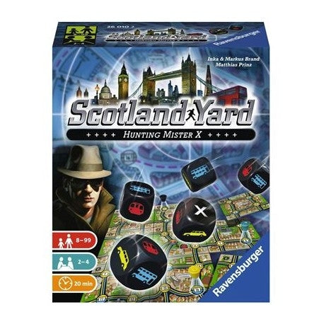Scotland Yard Dice Game - Hunting Mister X