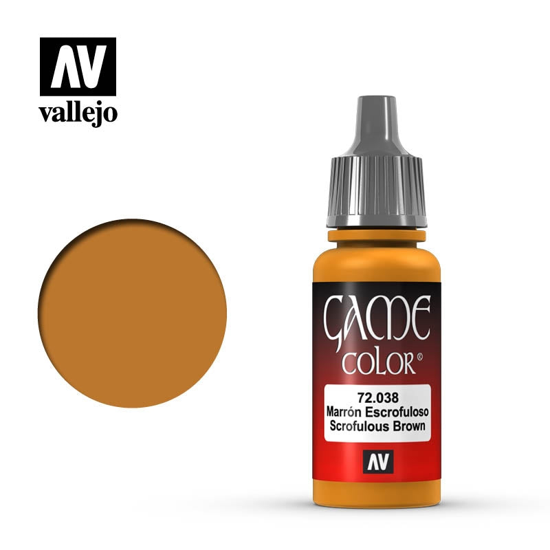 Scrofulous Brown 18 ml Vallejo Game Colour