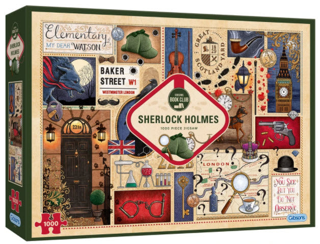 Sherlock Holmes Book Club - 1000 pcs Gibson