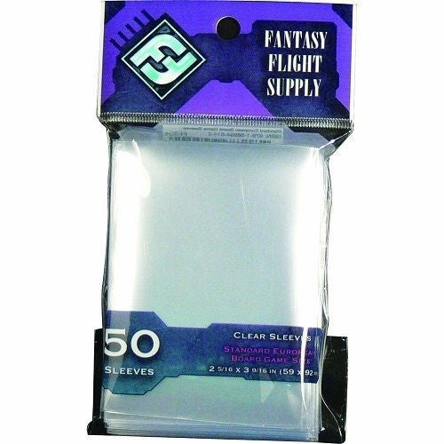 Sleeves- FFG- Standard Euro Games World South Australia Sleeves- FFG- Standard Euro Games World South Australia