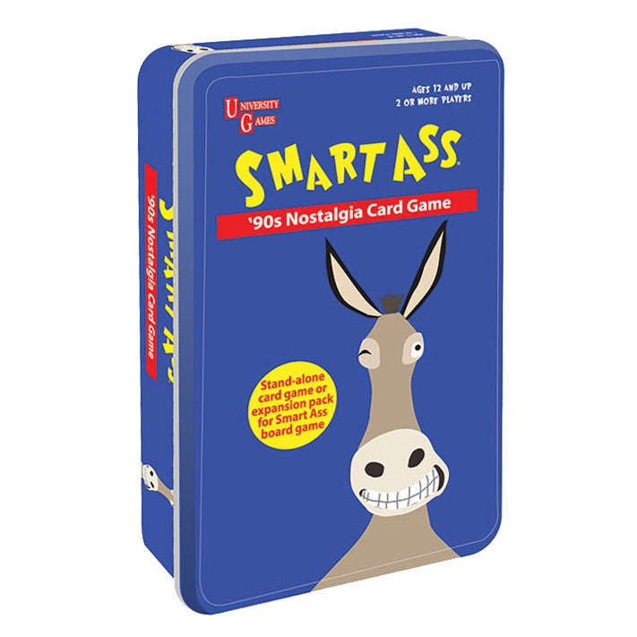 Smart Ass 90s Nostalgia Tin Card Game