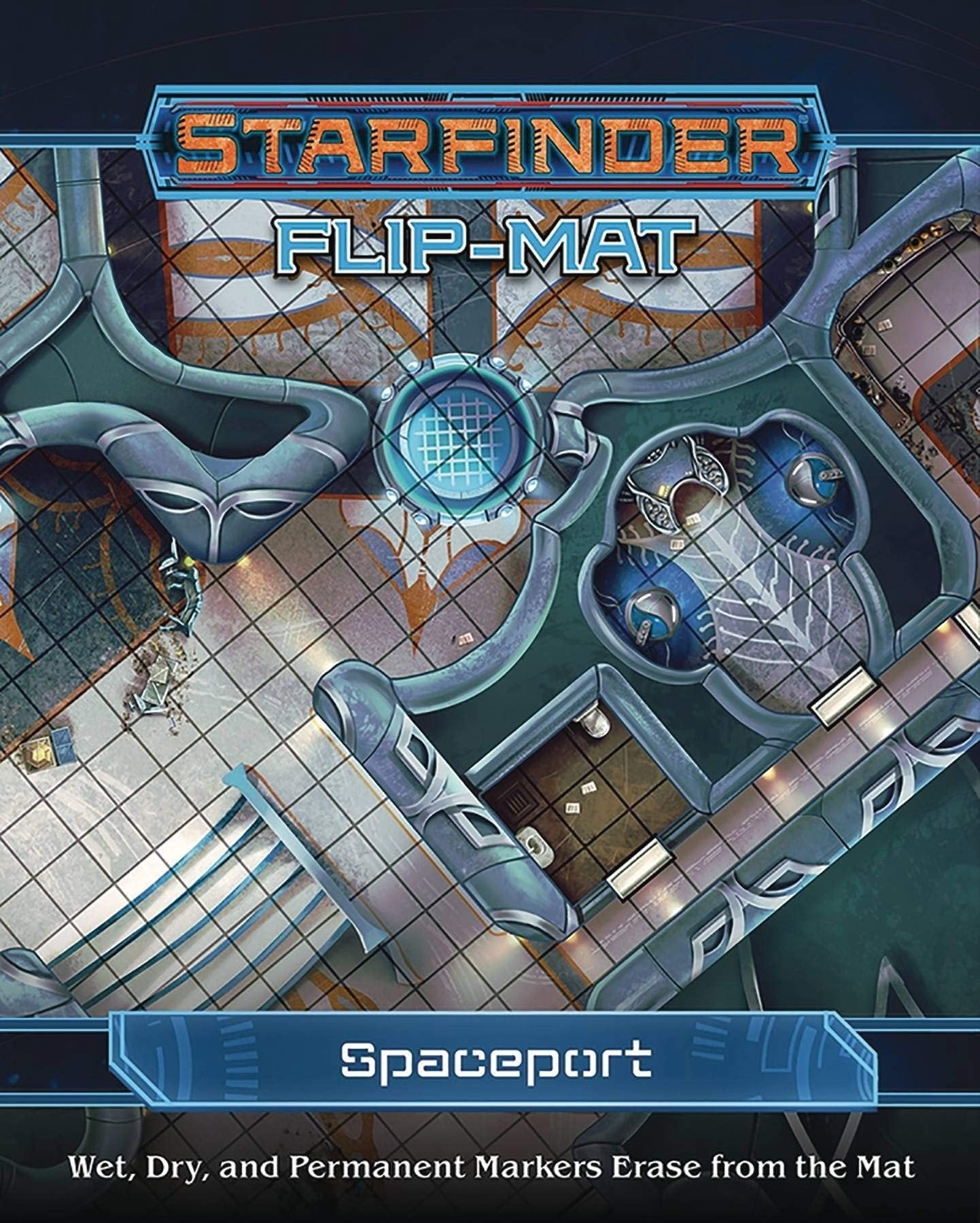 Flip Mat Spaceport - Starfinder RPG