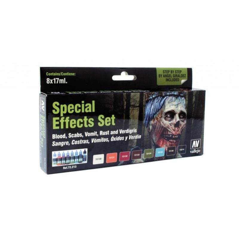 Vallejo Model Colour Winter Weathering Set + Instructions Box Set Vallejo Game Colour