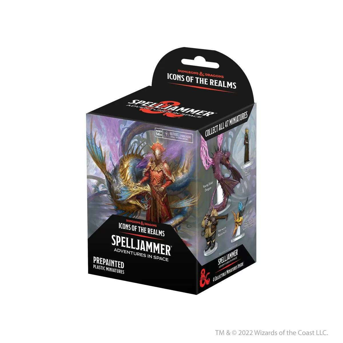 SpellJammer Adventures in Space - Booster Box - D&D - Icons of the Realm Minis