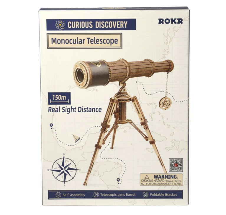 MONOCULAR TELESCOPE - ROKR MODELS - ROBOTIME — Games World South Australia