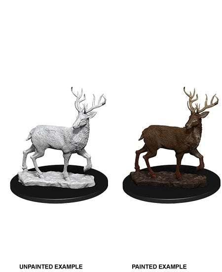 Stag - WizKids Deep Cuts Unpainted Miniatures