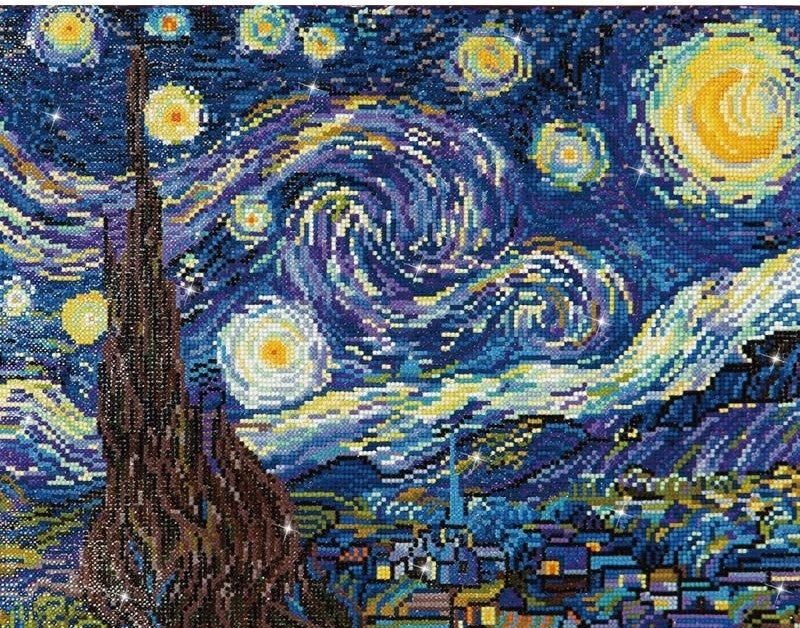 STARRY NIGHT (VAN GOGH) - DDOTZ