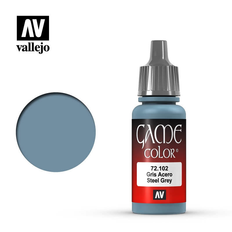 Steel Grey 18 ml Vallejo Game Colour