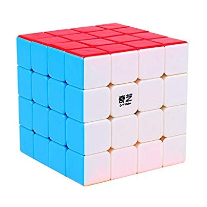 Stickerless QiYi 4x4 Cube