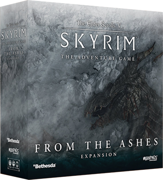 From The Ashes The Elder Scrolls V Skyrim Adventure Game Expansion