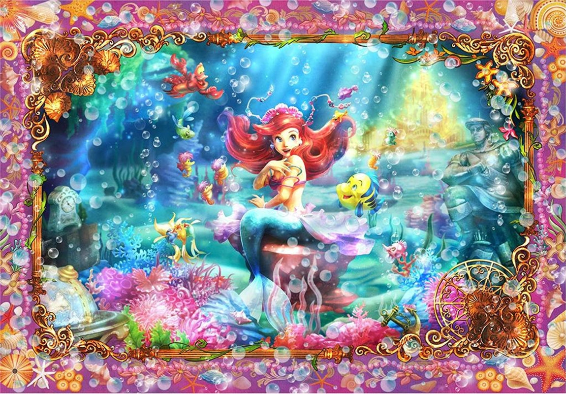 the Little Mermaid Ariel Beautiful Mermaid Puzzle 500 pieces - Tenyo Puzzle Disney