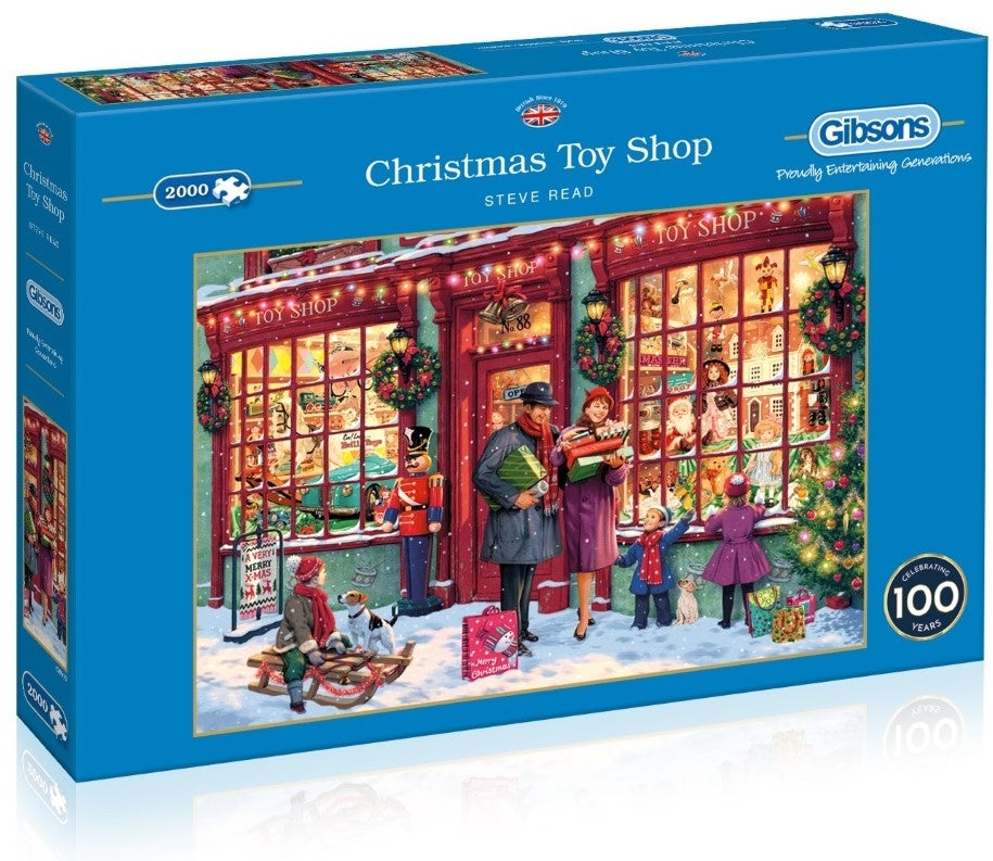 The Christmas Toy Shop 2000pc - Gibsons