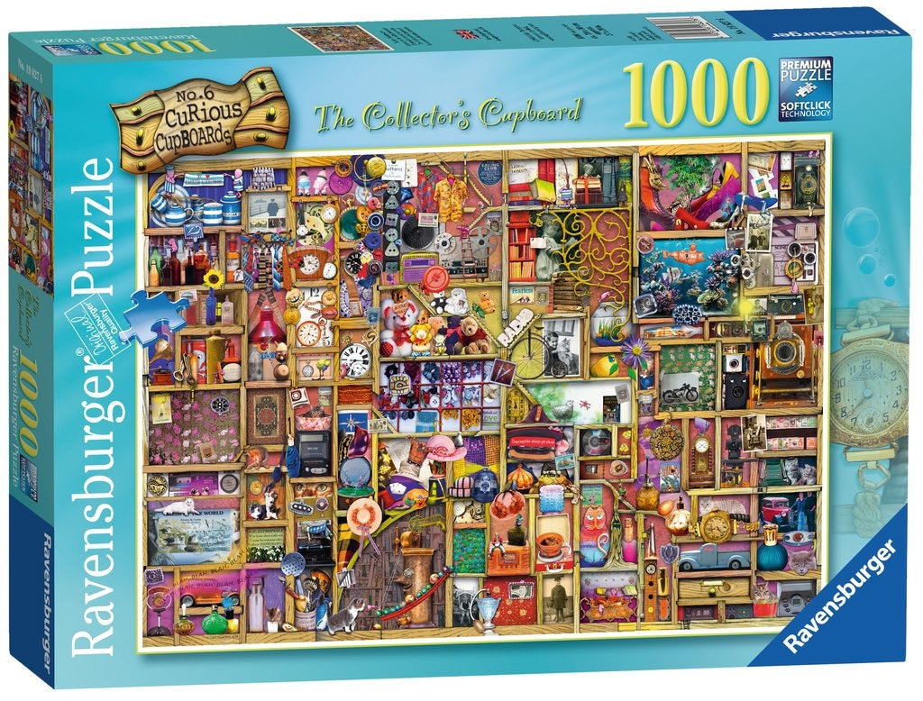 No6 Collectors Cupboard Puzzle 1000pc