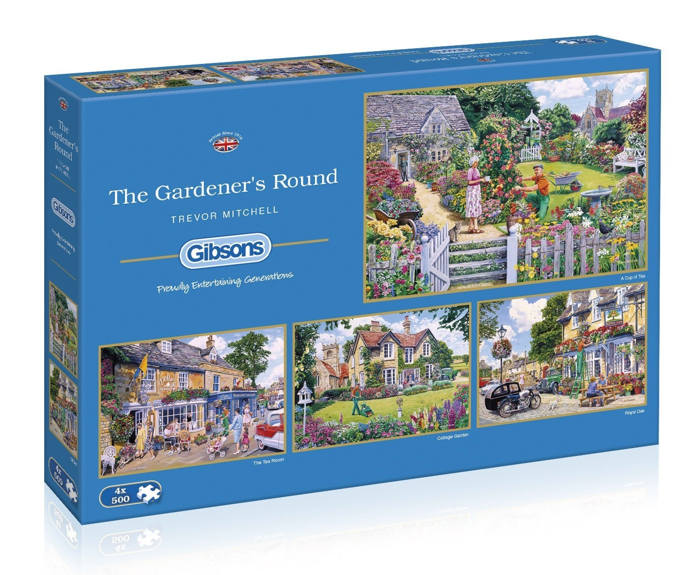The Gardeners Round 4 x 500pcs - Gibsons