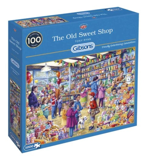 The Old Sweet Shop 1000pc - Gibsons