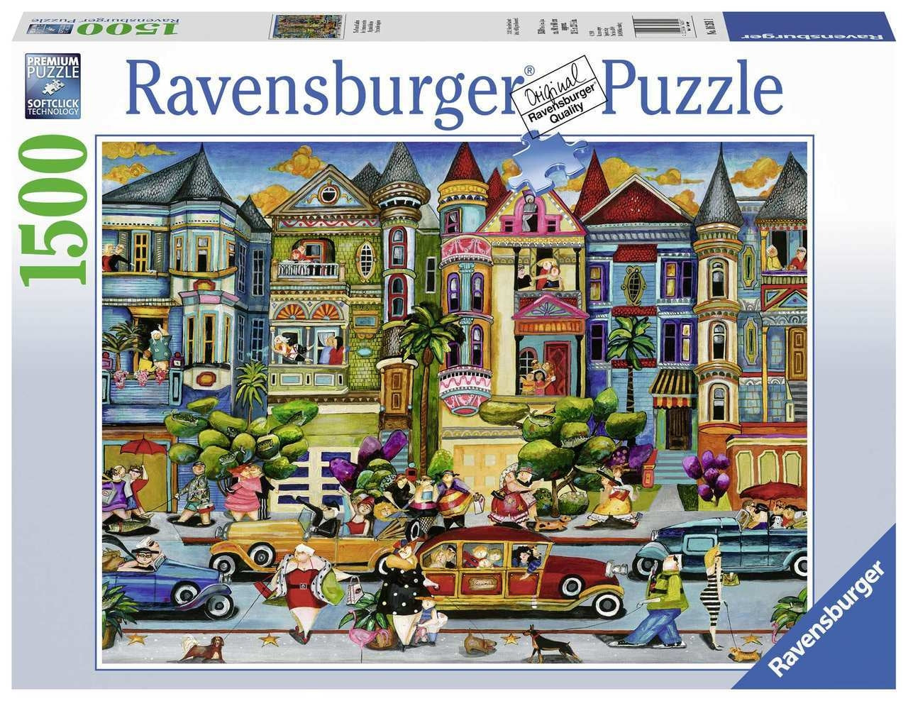The Painted Ladies Puzzle 1500pc