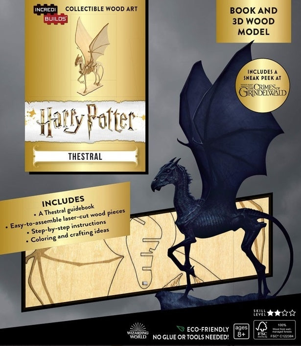 Thestral - Harry Potter - Incredibuilds 3d Wood Model