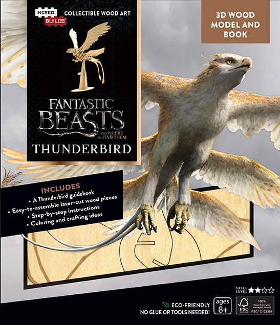 Thunderbird - Fantastic Beasts - Incredibuilds 3D Wood Model