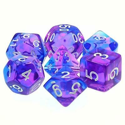 TTTD1003 - Poetic Doom - Indigo/Violet Swirl Translucent - TR Indigo & Violet wh - 7-Set