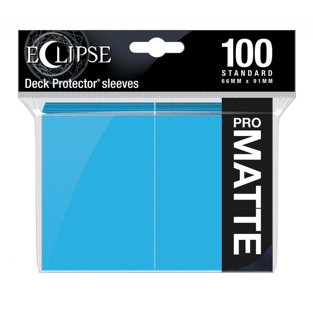 Sky Blue - Eclipse Matte Standard Sleeves