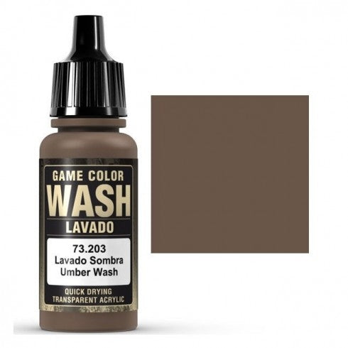 Umber Wash 18 ml Vallejo Game Colour