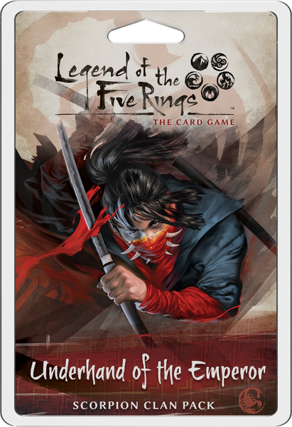 Underhand of the Emperor - Scorpion Clan Pack - Legend of the Five Rings LCG