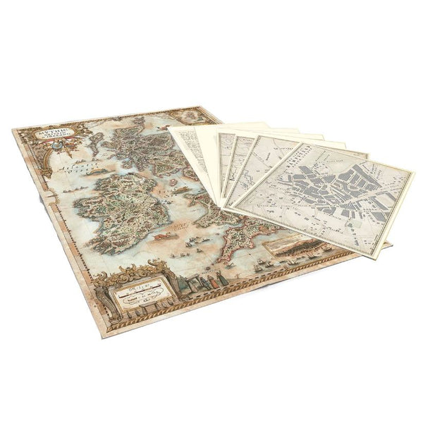 Vaesen Nordic Horror RPG Mythic Britain & Ireland Maps & Handouts
