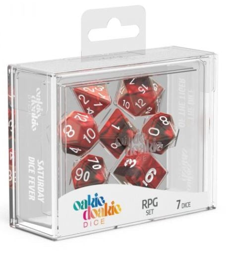 Vampire - Gemdice RPG Dice - 7 Set Oakie Doakie Dice