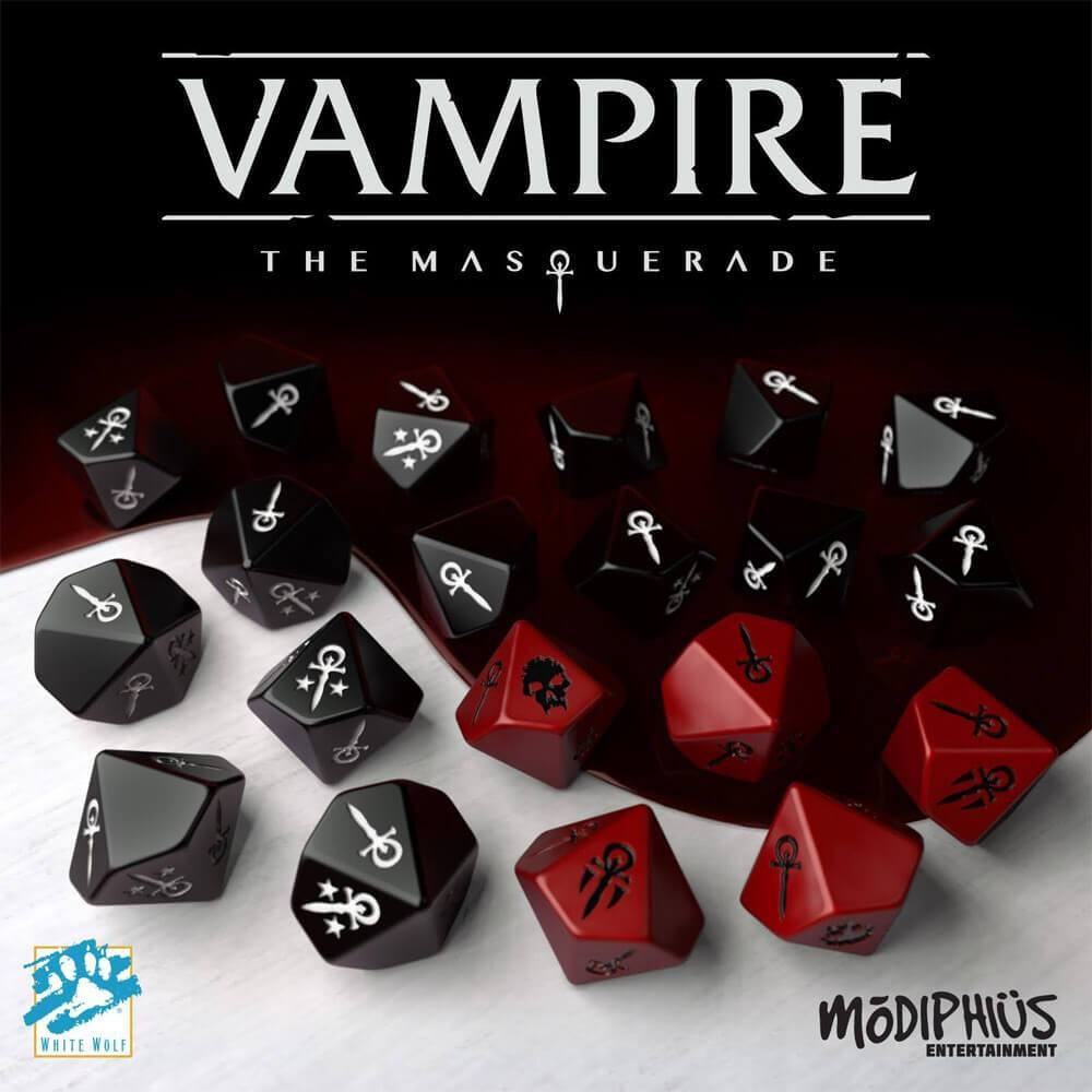 Vampire Masquerade Dice Set — Games World South Australia