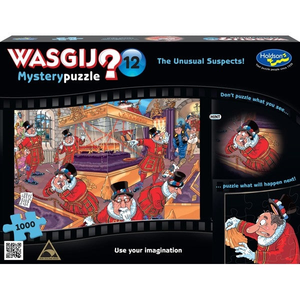 WASGIJ? MYSTERY #12 The Unusual Suspects 1000pc HOLDSONS