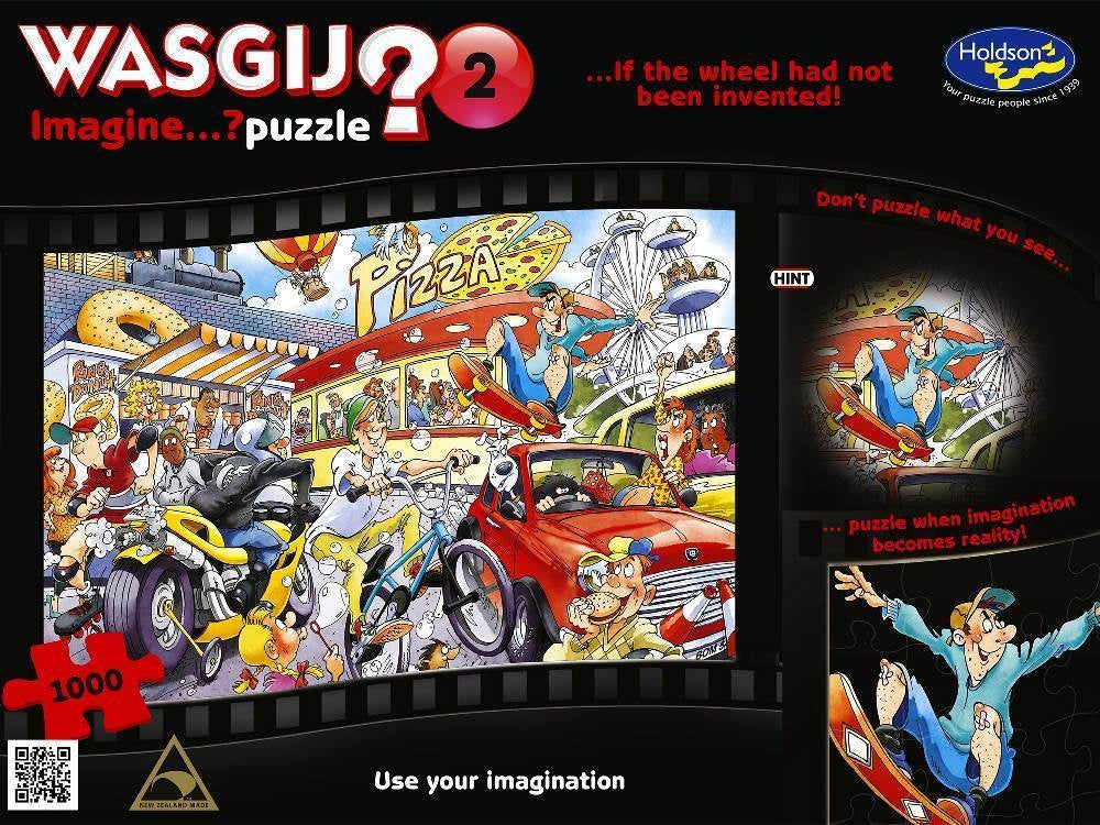 WASGIJ? IMAGINE #2 Wheel Had Not Been Invented 1000pc HOLDSONS