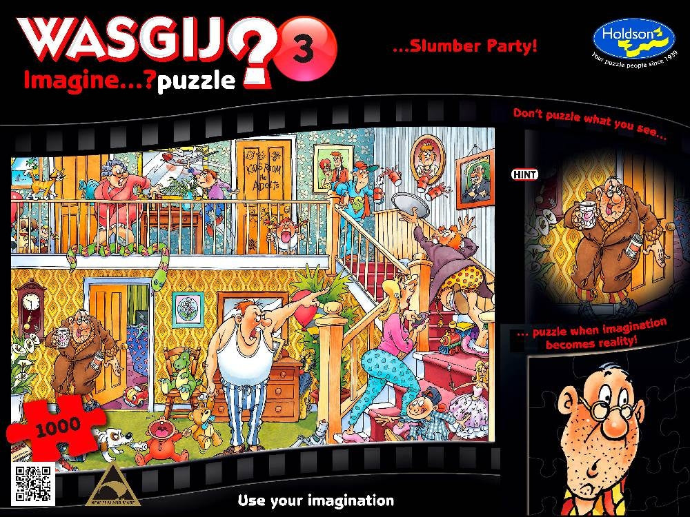 WASGIJ? IMAGINE #3 Slumber Party 1000pc HOLDSONS