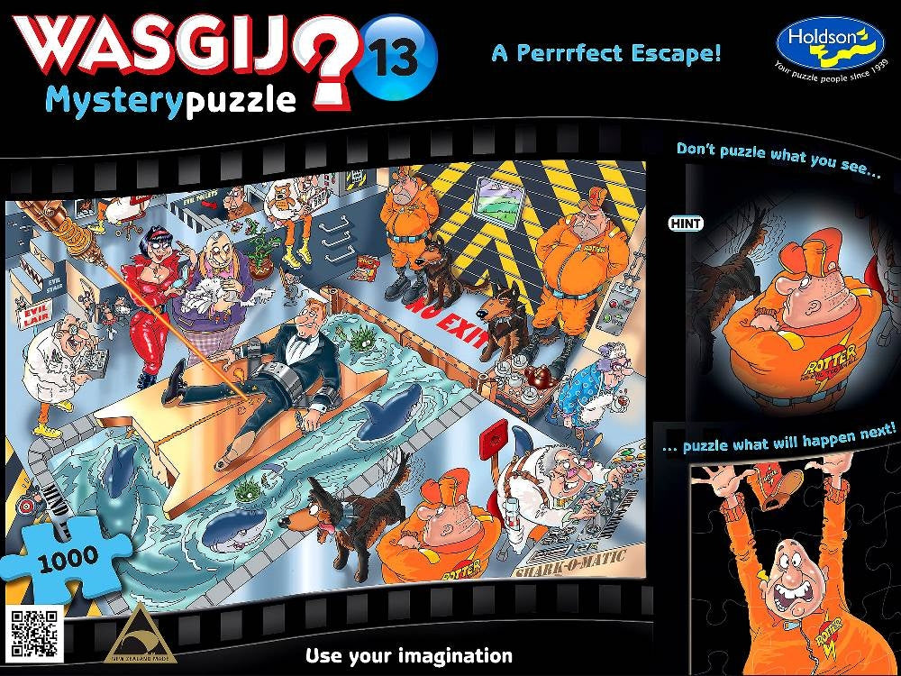 WASGIJ? MYSTERY #13 A Perfect Escape! 1000pc HOLDSONS