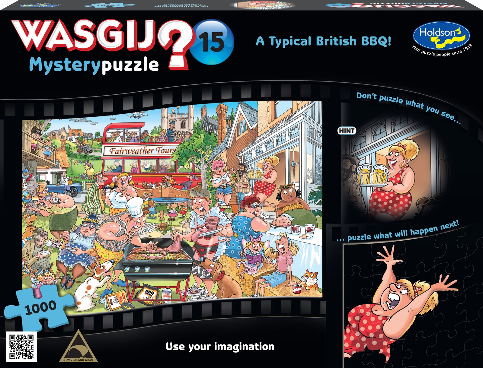 WASGIJ? MYSTERY #15 A Typical British BBQ 1000pc HOLDSONS