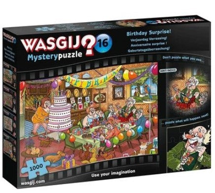 WASGIJ? MYSTERY #16 Birthday Surprise! 1000pc HOLDSONS