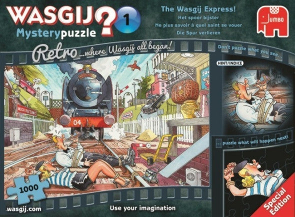 WASGIJ? MYSTERY #1 The Wasgij Express 2x 1000pc JUMBO