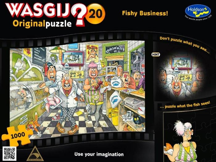 WASGIJ? ORIGINAL #20 Fishy Business 1000pc HOLDSONS