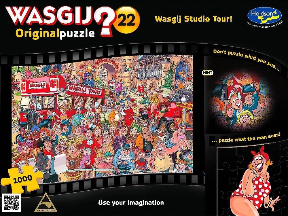 WASGIJ? ORINGIAL #22 Wasgij Studio Tour 1000pc HOLDSONS