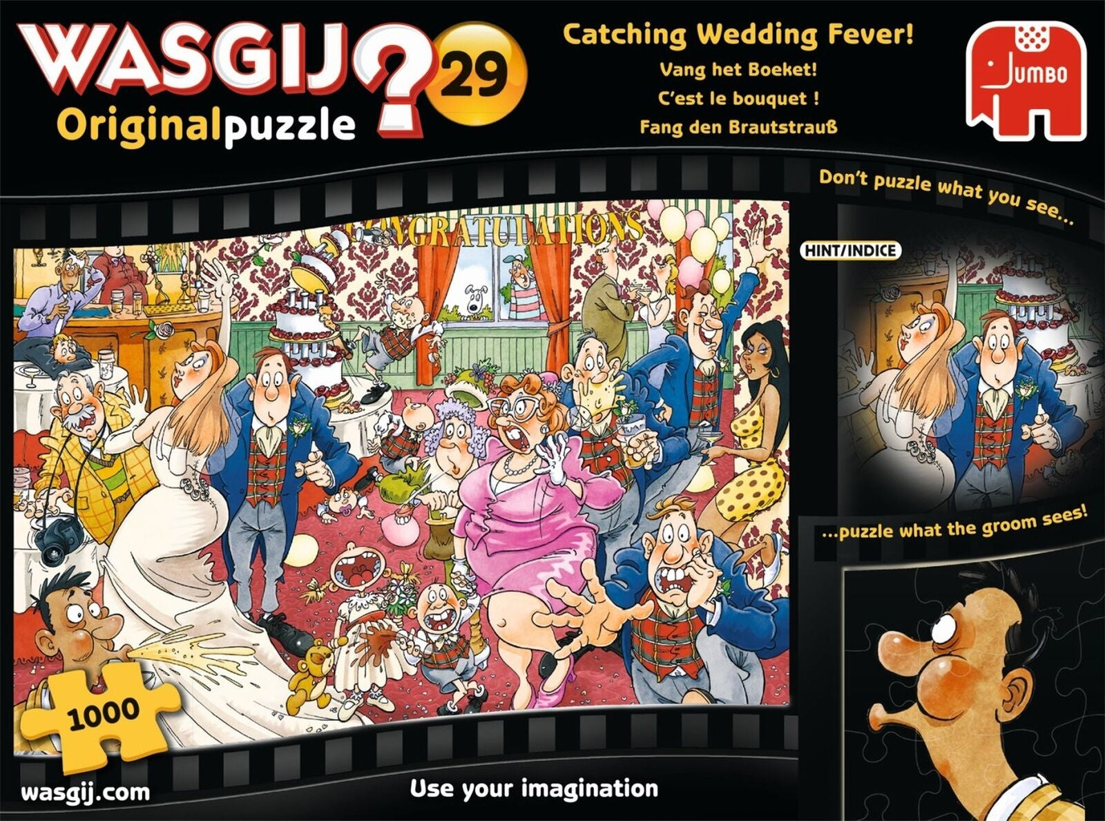 WASGIJ? ORIGINAL #29 Catching Wedding Fever 1000pc HOLDSONS