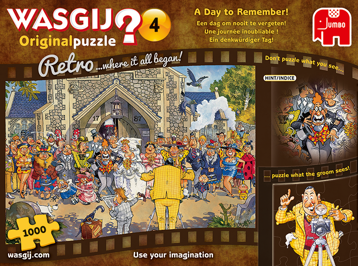 WASGIJ? Retro Original #4 A Day to Remember 1000pc HOLDSONS