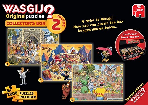 WASGIJ? ORIGINAL Collectors box #2 3x1000pc (Box Art Only) JUMBO