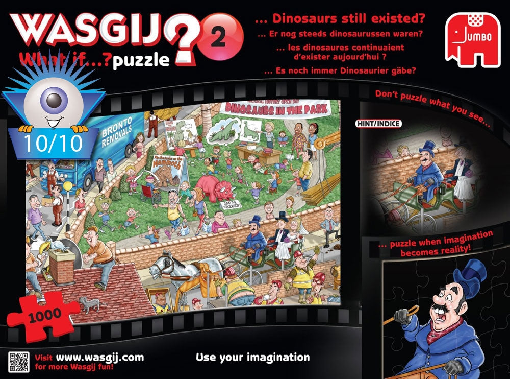 WASGIJ? WHAT IF #2 Dinosaurs 1000pc HOLDSONS